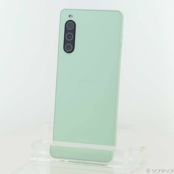 【中古】SONY(ソニー) Xperia 10 V 128GB サルヴィア緑であること SO-52D docomo SIM無償性 【276-ud】