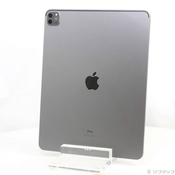 【中古】Apple(アップル) iPad Pro 12.9in 第5時人 512GB 空白文字薄墨色 MHNK3J／A Wi-Fi 【295-ud】