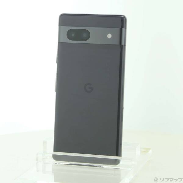 【中古】GOOGLE(グーグル) Google Pixel 7a 128GB 濃灰色 GA03694-JP au SIM無償性 【198-ud】
