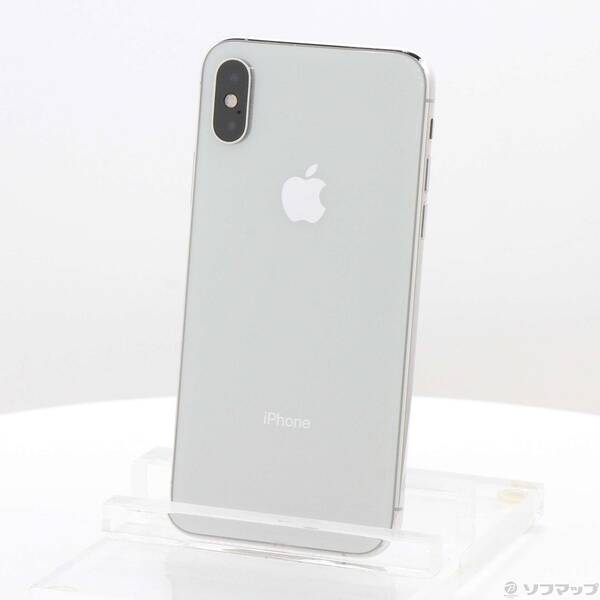 【中古】NTTドコモ iPhoneXS 64GB しろがね色 MTAX2J／A SIM無償性 【198-ud】