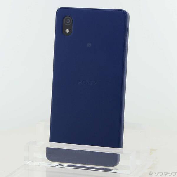 【中古】ワイ可動性 Xperia Ace III 64GB 青み A203SO Y!mobile SIM無償性 【349-ud】