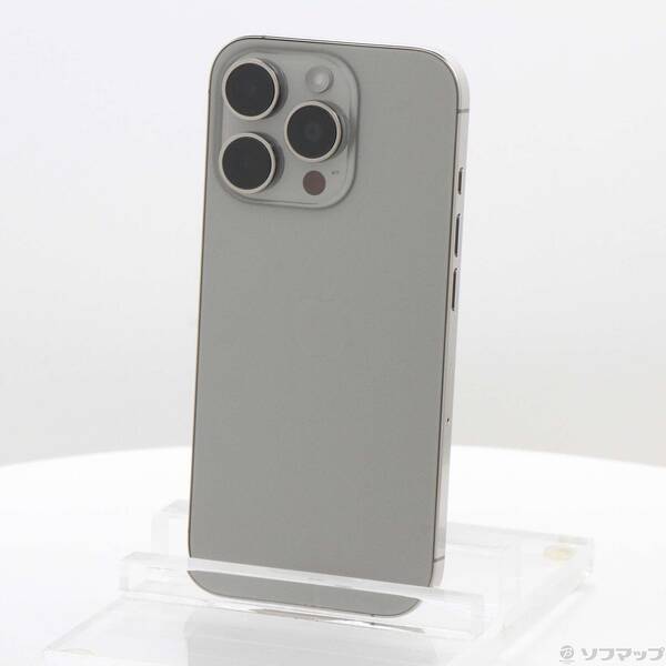 【中古】Apple(アップル) iPhone16 Pro 256GB 自然的チタニウム FYN33J／A SIM無償性 【352-ud】