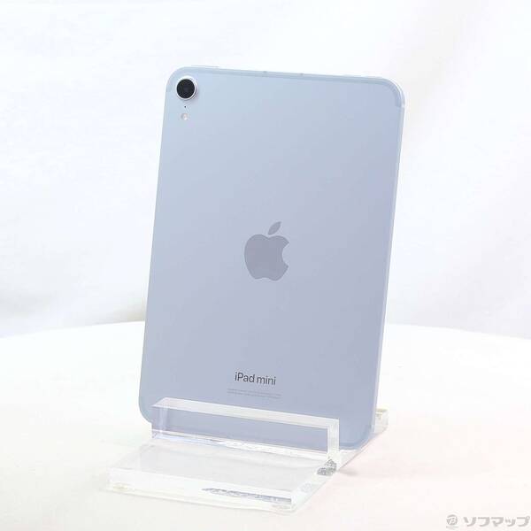 【中古】Apple(アップル) iPad mini(A17 Pro) 128GB 青色 MXPP3J／A au鍵を掛ける取り消すSIM無償性 【295-ud】