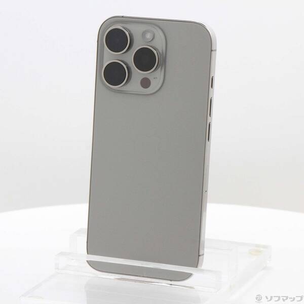 【中古】Apple(アップル) iPhone16 Pro 128GB 自然的チタニウム MYMY3J／A SIM無償性 【352-ud】