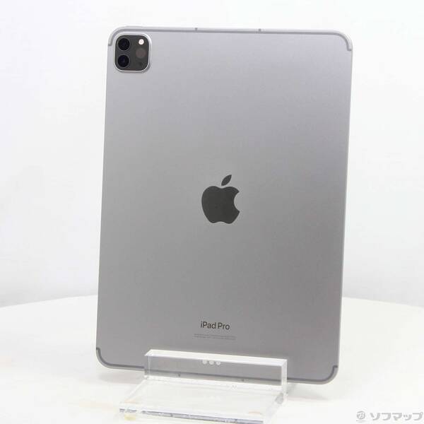 【中古】Apple(アップル) iPad Pro 11in 第4時人 128GB 空白文字薄墨色 MNYC3J／A docomo鍵を掛ける取り消すSIM無償性 【198-ud】