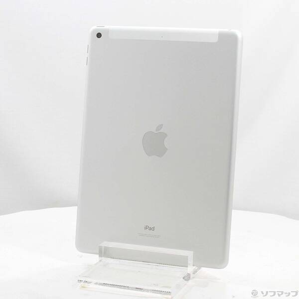 【中古】Apple(アップル) iPad 第9時人 64GB しろがね色 MK493J／A SoftBank鍵を掛ける取りけすSIM無償性 【297-ud】