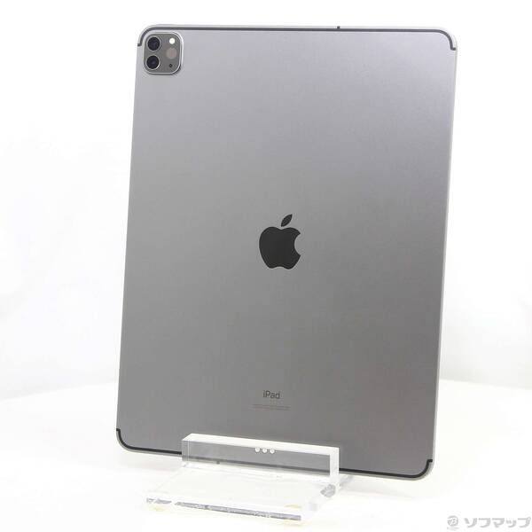 【中古】Apple(アップル) iPad Pro 12.9in 第4時人 256GB 空白文字薄墨色 FXF52J／A SIM無償性 【262-ud】
