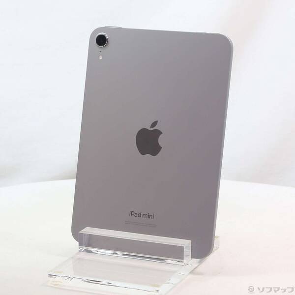 【中古】Apple(アップル) iPad mini(A17 Pro) 128GB 空白文字薄墨色 MXN63J／A Wi-Fi 【297-ud】