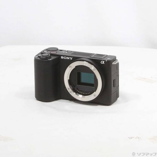 【中古】SONY(ソニー) VLOGCAM ZV-E10 II 上半身 黒いこと ZV-E10M2 B 【269-ud】