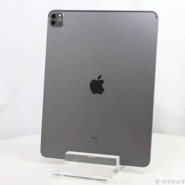 【中古】Apple(アップル) iPad Pro 12.9in 第4時人 256GB 空白文字薄墨色 MXAT2J／A Wi-Fi 【262-ud】