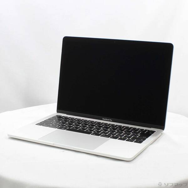【中古】Apple(アップル) MacBook Pro 13.3-inch Mid-2017 MPXU2J／A Core_i5 2.3GHz 8GB SSD256GB しろがね色 〔10.15 Catalina〕 【258-ud】