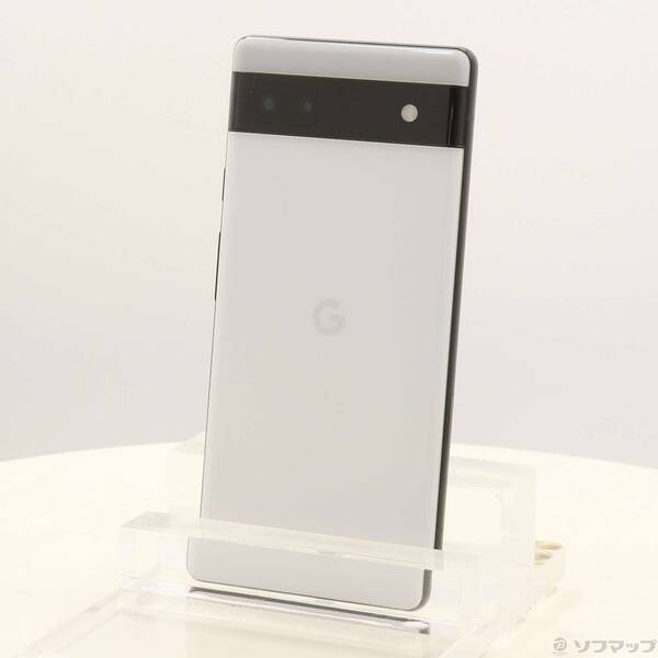 【中古】GOOGLE(グーグル) Google Pixel 6a 128GB 濃灰色 GB17L au SIM無償性 【295-ud】