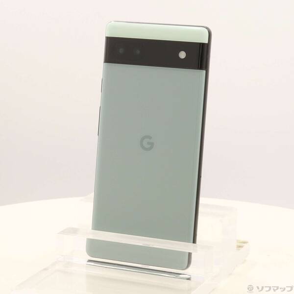 【中古】GOOGLE(グーグル) Google Pixel 6a 128GB サルヴィア GB17L SIM無償性 【305-ud】