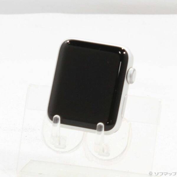 【中古】Apple(アップル) Apple Watch Series 3 GPS 42粍 シルバーアルミニウムケース ダンス楽隊絶無 【247-ud】