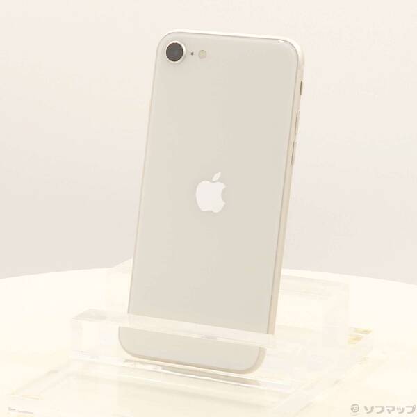 【中古】Apple(アップル) iPhone SE 第3時人 64GB はやりっ児点火装置 MMYD3J／A SIM無償性 【258-ud】