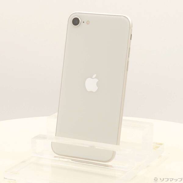 【中古】Apple(アップル) iPhone SE 第3時人 64GB はやりっ児点火装置 MMYD3J／A SIM無償性 【258-ud】