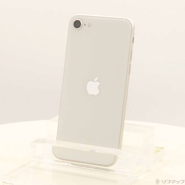 【中古】Apple(アップル) iPhone SE 第3時人 64GB はやりっ児点火装置 MMYD3J／A SIM無償性 【295-ud】