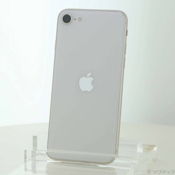 【中古】Apple(アップル) iPhone SE 第3時人 64GB はやりっ児点火装置 MMYD3J／A SIM無償性 【295-ud】