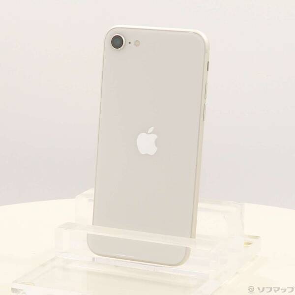 【中古】Apple(アップル) iPhone SE 第3時人 64GB はやりっ児点火装置 MMYD3J／A SIM無償性 【295-ud】