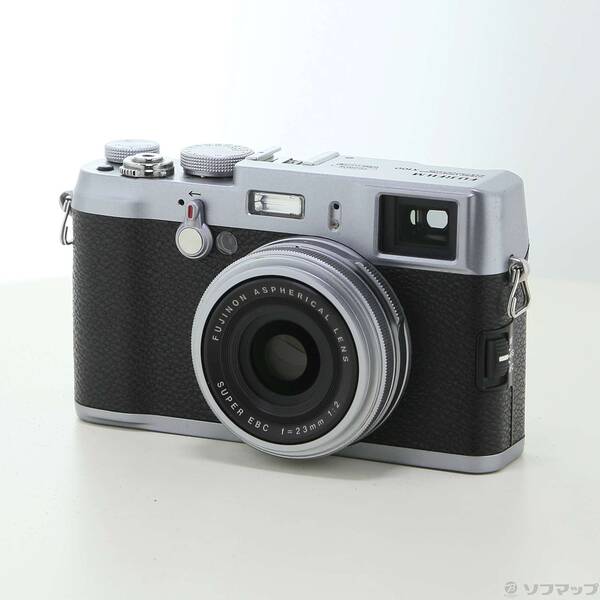 【中古】富士フイルム(FUJIFILM) FinePix X100 しろがね色 【258-ud】