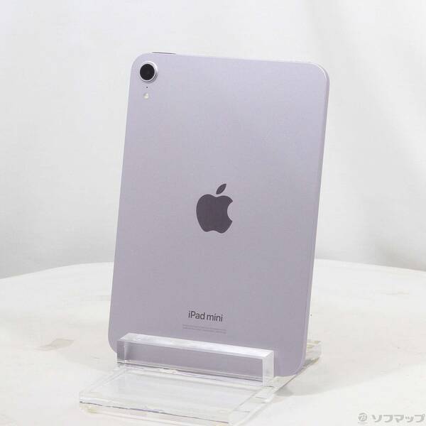 【中古】Apple(アップル) iPad mini(A17 Pro) 128GB パープル MXN93J／A Wi-Fi 【262-ud】