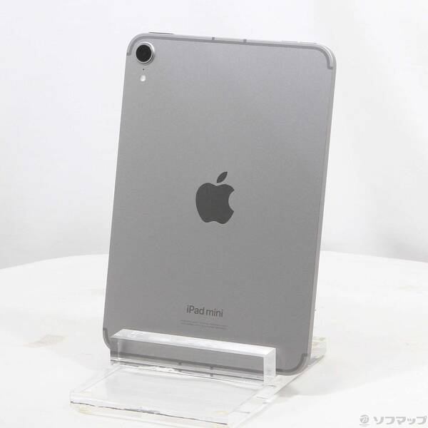 【中古】Apple(アップル) iPad mini(A17 Pro) 256GB 空白文字薄墨色 MXPT3J／A au鍵を掛ける取り消すSIM無償性 【349-ud】