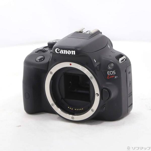 【中古】Canon(キヤノン) EOS Kiss X7 上半身 黒いこと 【258-ud】