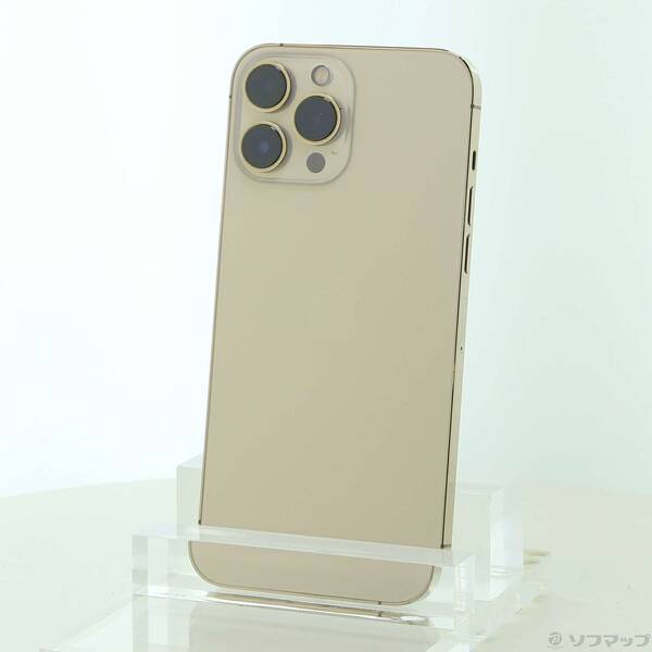 【中古】Apple(アップル) iPhone13 Pro Max 128GB ゴールド MLJ63J／A SIMフリー 【196-ud】｜ソフマップ中古専門店