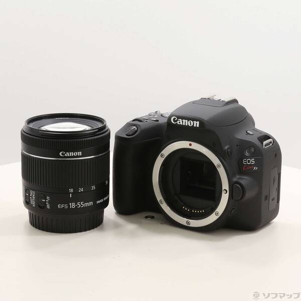 【中古】Canon(キヤノン) EOS Kiss X9 ブラック EF-S18-55 IS STM レンズキット 【198-ud】｜ソフマップ中古専門店