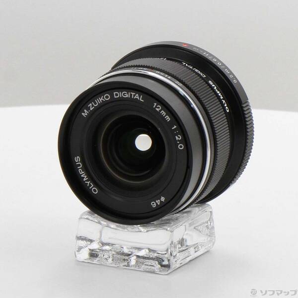 【中古】OLYMPUS(オリンパス) M.ZUIKO DIGITAL ED 12mm F2.0 ブラック 【297-ud】｜ソフマップ中古専門店