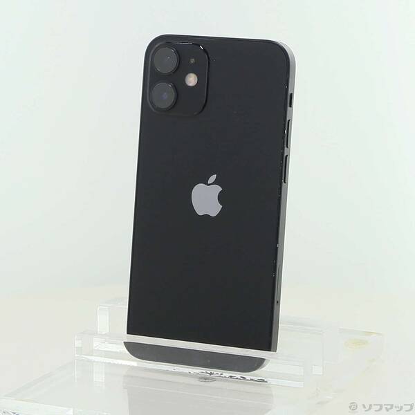 【中古】Apple(アップル) iPhone12 mini 64GB ブラック MGA03J／A SIMフリー 【258-ud】｜ソフマップ中古専門店