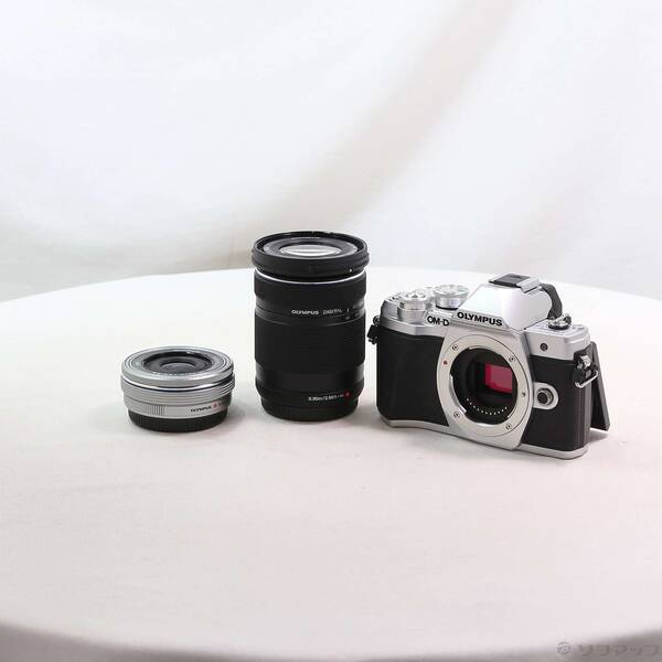 【中古】OLYMPUS(オリンパス) OM-D E-M10 MarkIII EZ ダブルズームキット シルバー 【258-ud】｜ソフマップ中古専門店
