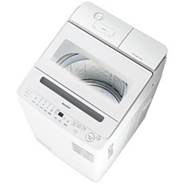 【中古】SHARP(シャープ) 〔展示品〕 全自動洗濯機 ホワイト系 ES-SV8K-W ［洗濯8.0kg ／上開き ／乾燥機能無］ 【348-ud】｜ソフマップ中古専門店