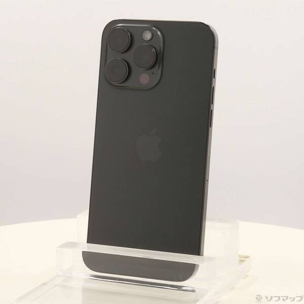 【中古】Apple(アップル) iPhone15 Pro Max 512GB ブラックチタニウム MU6U3J／A SIMフリー 【348-ud】｜ソフマップ中古専門店