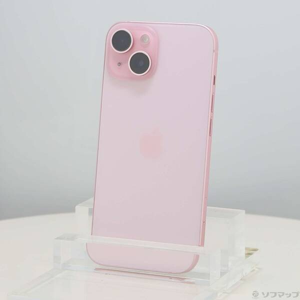【中古】Apple(アップル) iPhone15 128GB ピンク MTMJ3J/A SIMフリー 【371-ud】|ソフマップ中古専門店