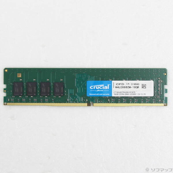 【中古】Crucial CT16G4DFRA266 【377-ud】｜ソフマップ中古専門店
