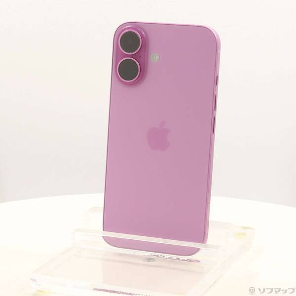 【中古】Apple(アップル) iPhone16 128GB ピンク MYDT3J/A SIMフリー 【371-ud】|ソフマップ中古専門店
