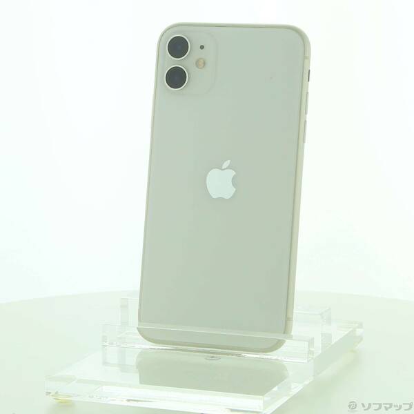 【中古】Apple(アップル) iPhone11 128GB ホワイト MHDJ3J／A SIMフリー 【262-ud】｜ソフマップ中古専門店