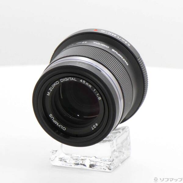 【中古】OLYMPUS(オリンパス) M.ZUIKO DIGITAL 45mm F1.8 ブラック 【258-ud】|ソフマップ中古専門店