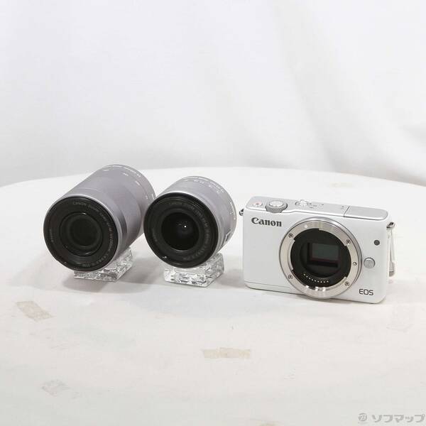 【中古】Canon(キヤノン) EOS M10 ダブルズームキット ホワイト 【269-ud】｜ソフマップ中古専門店