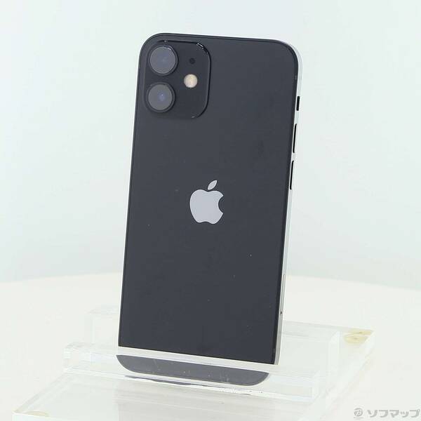 【中古】Apple(アップル) iPhone12 mini 64GB ブラック NGA03J／A SIMフリー 【276-ud】｜ソフマップ中古専門店