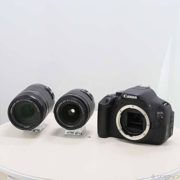 【中古】Canon(キヤノン) EOS Kiss X5 ダブルズームキット 1800万画素/SDXC 【198-ud】|ソフマップ中古専門店