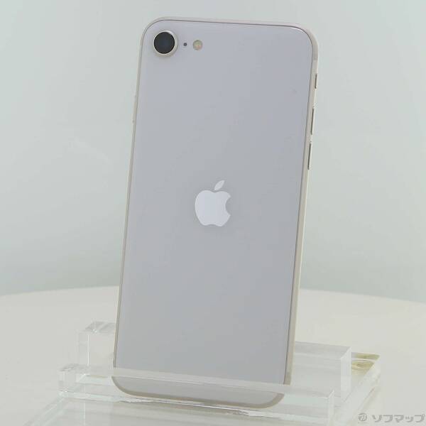 【中古】Apple(アップル) iPhone SE 第3世代 64GB スターライト MMYD3J/A SIMフリー 【258-ud】|ソフマップ中古専門店