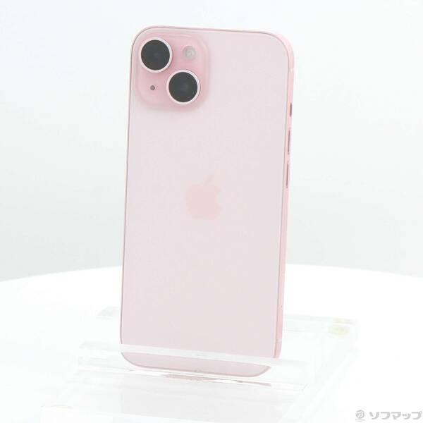 【中古】Apple(アップル) iPhone15 128GB ピンク MTMJ3J／A SIMフリー 【352-ud】｜ソフマップ中古専門店