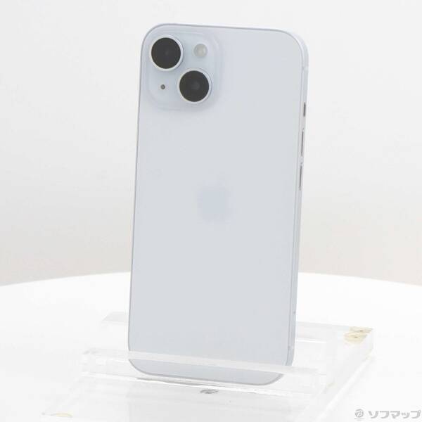 【中古】Apple(アップル) iPhone15 256GB ブルー MTMR3J／A SIMフリー 【377-ud】｜ソフマップ中古専門店