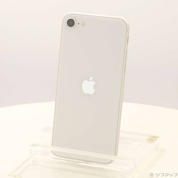 【中古】Apple(アップル) iPhone SE 第3世代 64GB スターライト MMYD3J／A SIMフリー 【377-ud】｜ソフマップ中古専門店