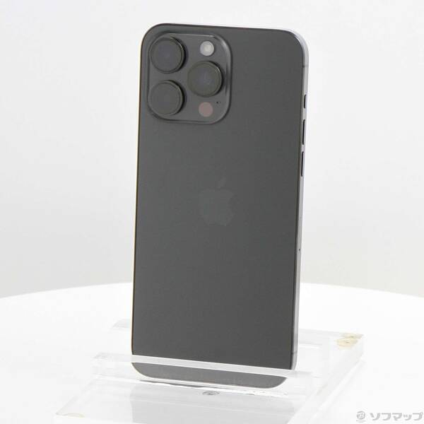 【中古】Apple(アップル) iPhone15 Pro Max 256GB ブラックチタニウム MU6P3J／A SIMフリー 【352-ud】｜ソフマップ中古専門店