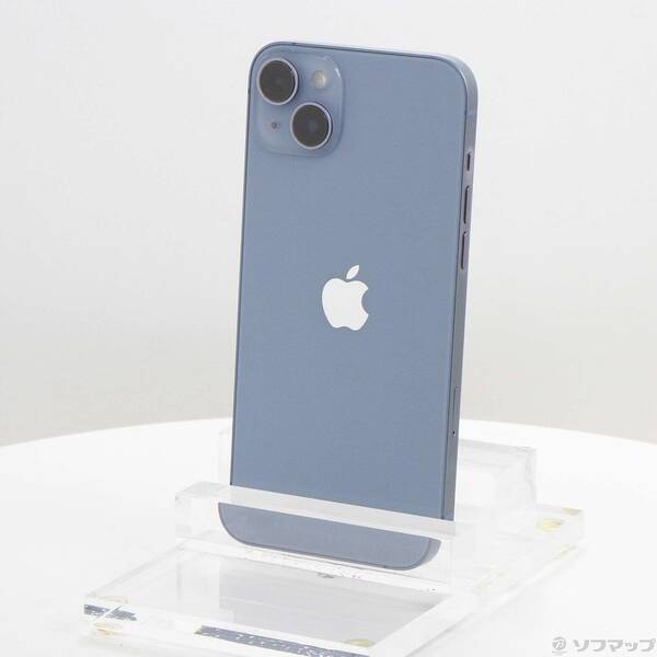 【中古】Apple(アップル) iPhone14 Plus 128GB ブルー MQ4H3J／A SIMフリー 【352-ud】｜ソフマップ中古専門店