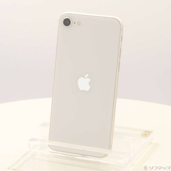 【中古】Apple(アップル) iPhone SE 第3世代 64GB スターライト MMYD3J/A SIMフリー 【198-ud】|ソフマップ中古専門店