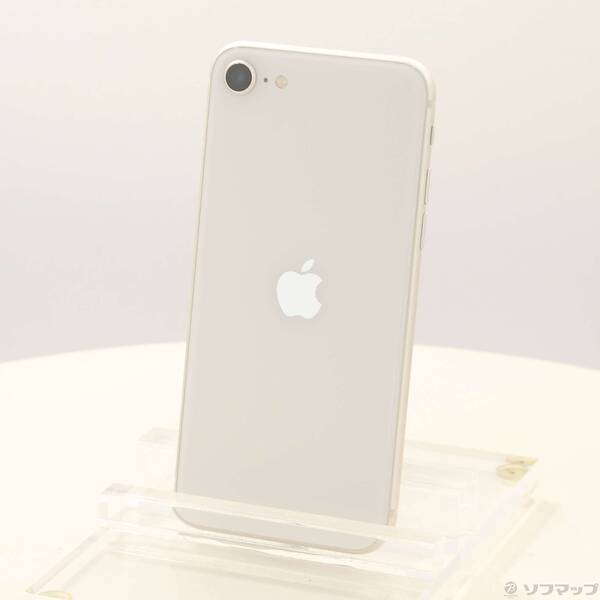 【中古】Apple(アップル) iPhone SE 第3世代 64GB スターライト MMYD3J／A SIMフリー 【352-ud】｜ソフマップ中古専門店